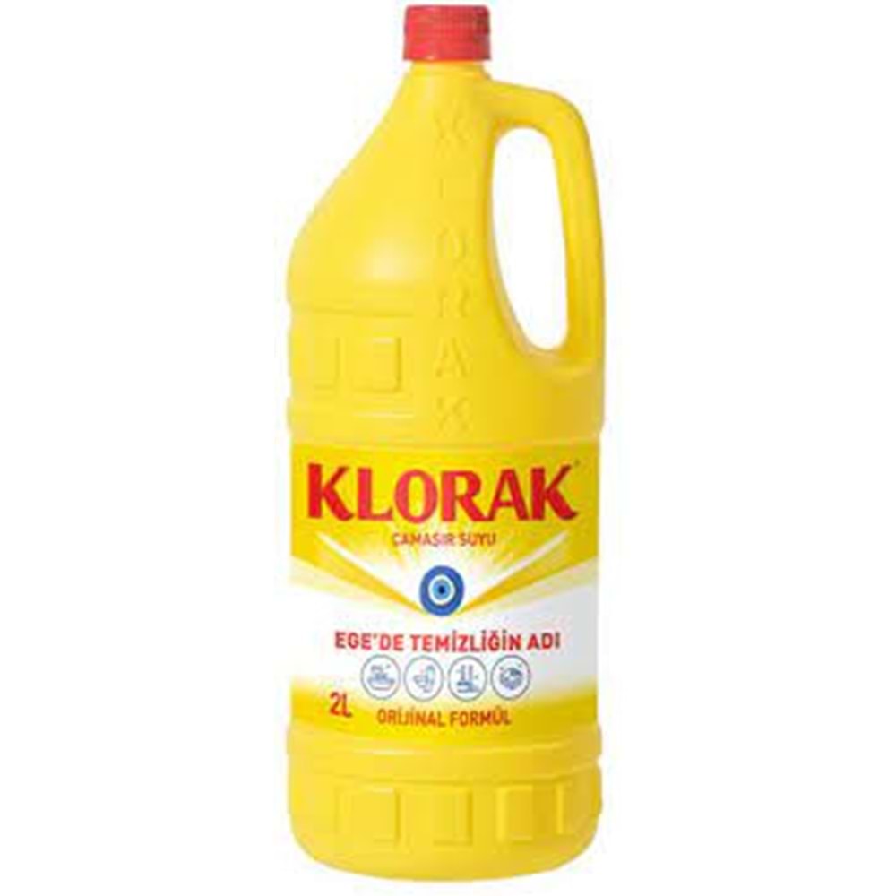 ÇAMAŞIR SUYU 2 LT KLORAK